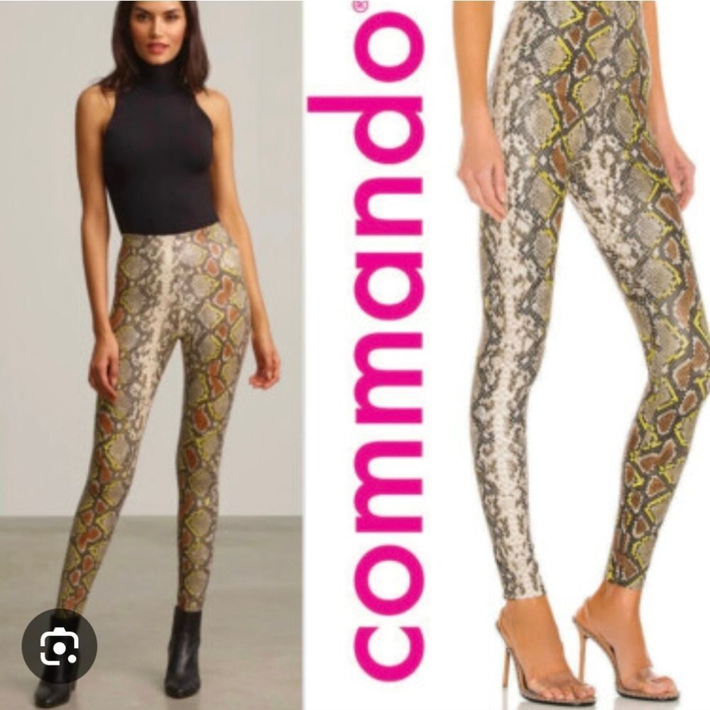 Commando Exotic Patterned Leggings L